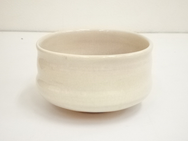 道具 ] - 道具 二代 藤本陶津造 白磁茶碗（共箱） | ネットショップ圭